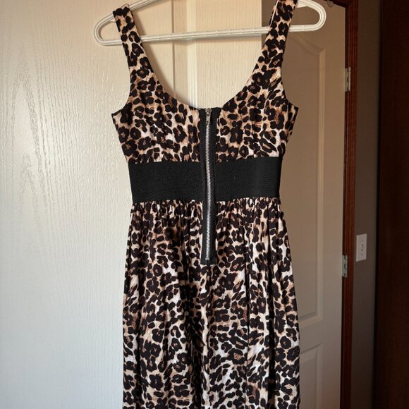 Necessary Objects Animal Print Dress Size S - Picture 2 of 5